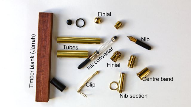 Fountain sale pen parts